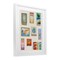 Stupell Industries World Matchbox Collection Framed Print Under Glass, design by Lanie Loreth